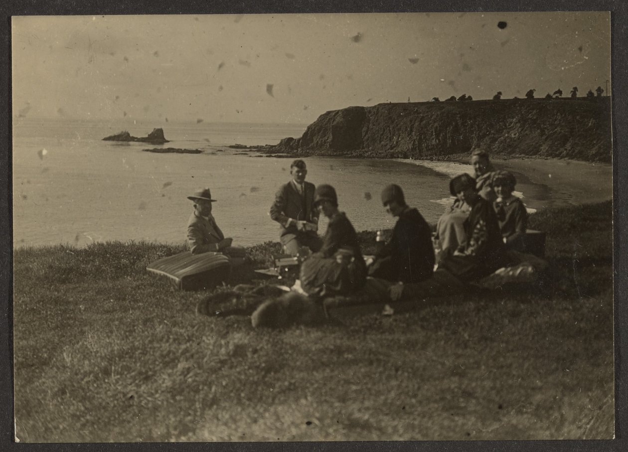 Picknick am Ozean von Louis Fleckenstein