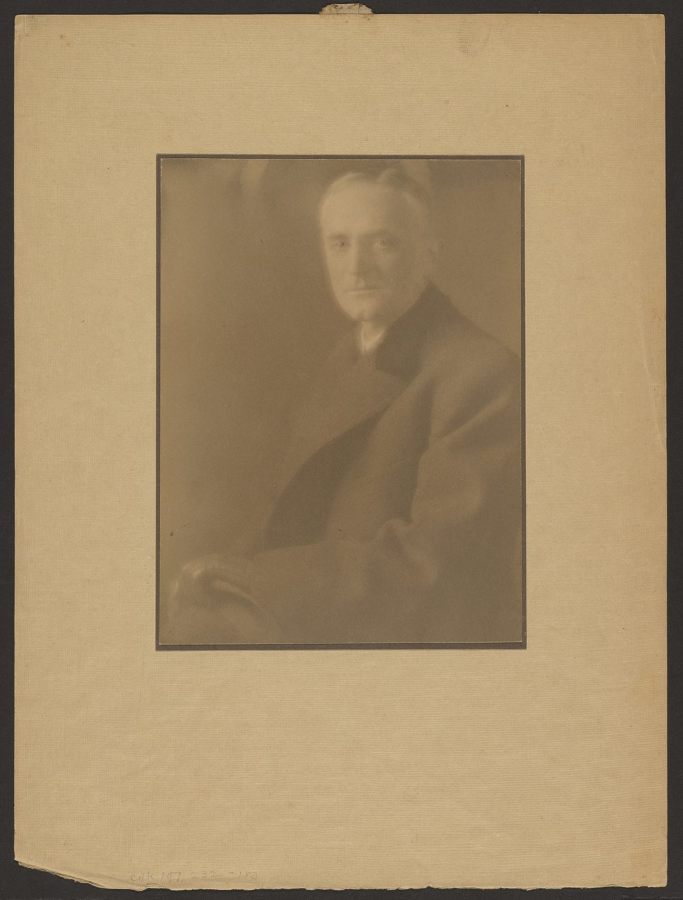 Porträt von Herrn George Eastman von Louis Fleckenstein