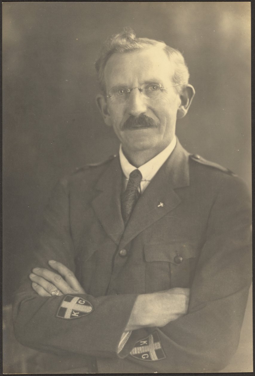[Porträt eines Militärkaplans] von Louis Fleckenstein