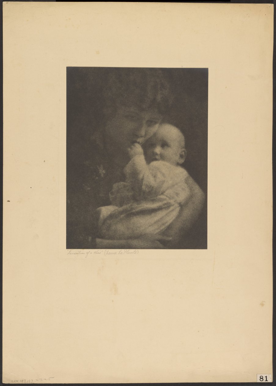 Gefühl eines Kusses (Laura La Plante) von Louis Fleckenstein