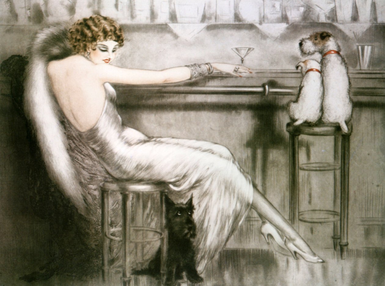 Buchillustration von Louis Icart