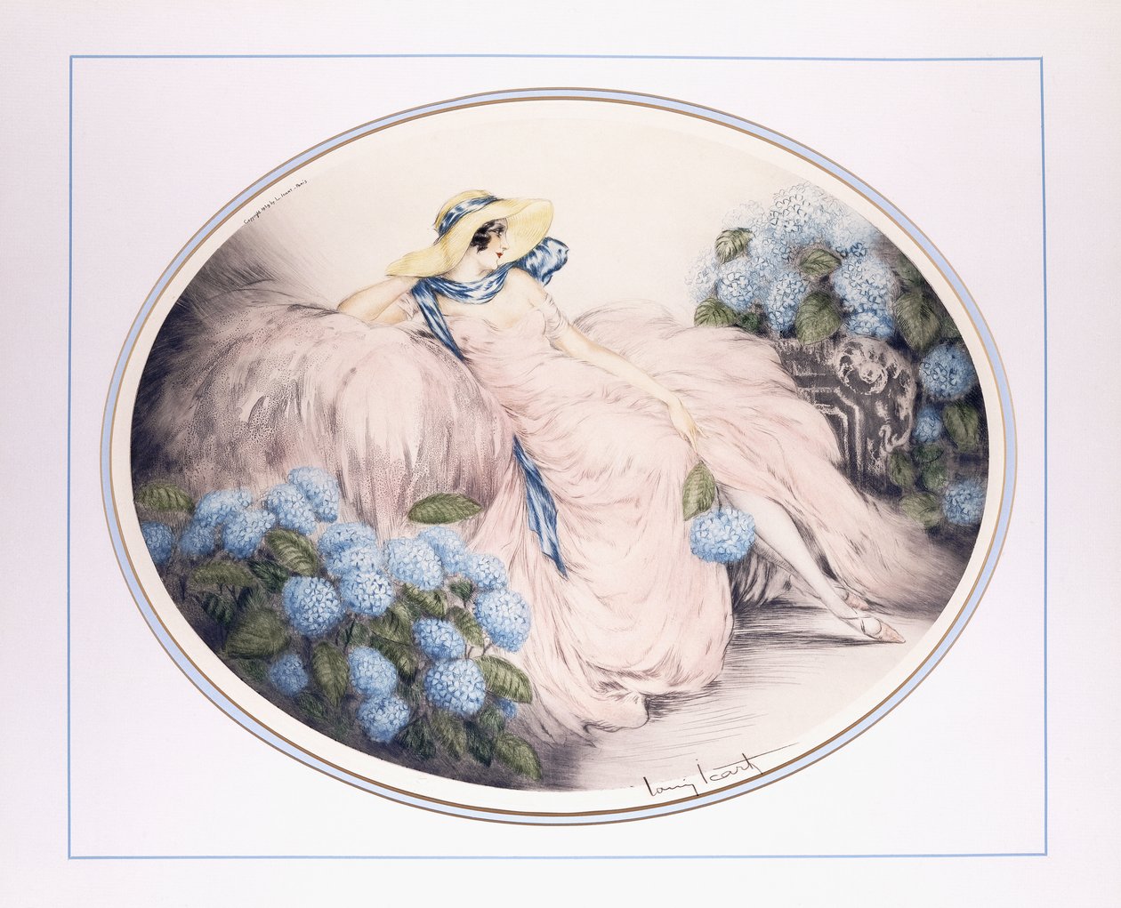 Hortensien von Louis Icart