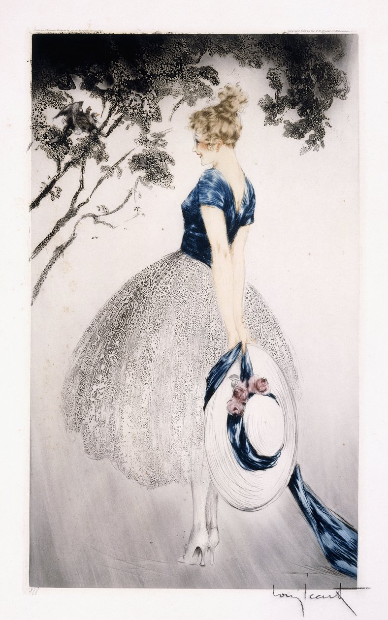 Im Nest, ca. 1922 von Louis Icart