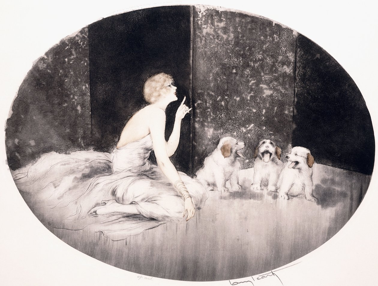 Gesangsunterricht von Louis Icart