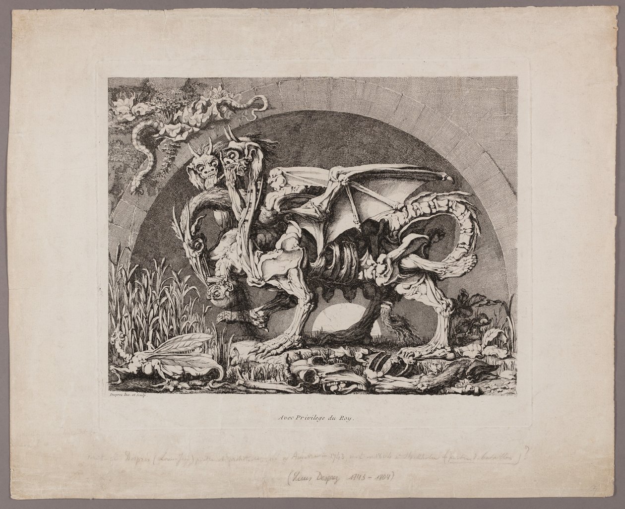 Die Chimäre von Louis Jean Desprez