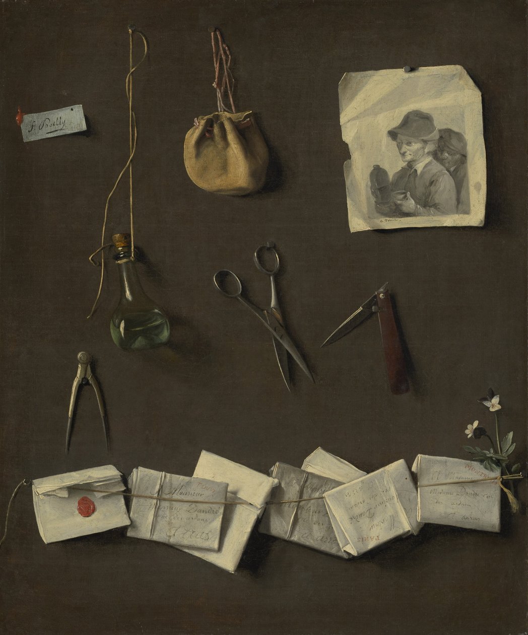 Verschiedene Objekte, ca. 1785 von Louis Leopold Boilly
