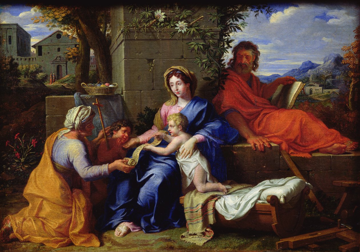 Die Heilige Familie von Louis Licherie de Beuron