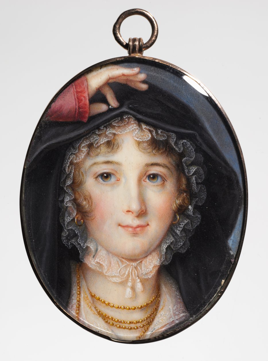 Porträt einer Frau, 1810er Jahre von Louis Marie Autissier