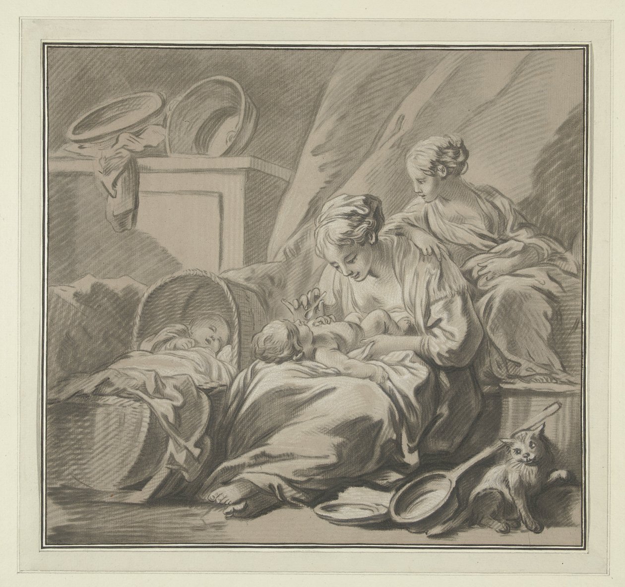 Die gute Mutter von Louis Marin Bonnet