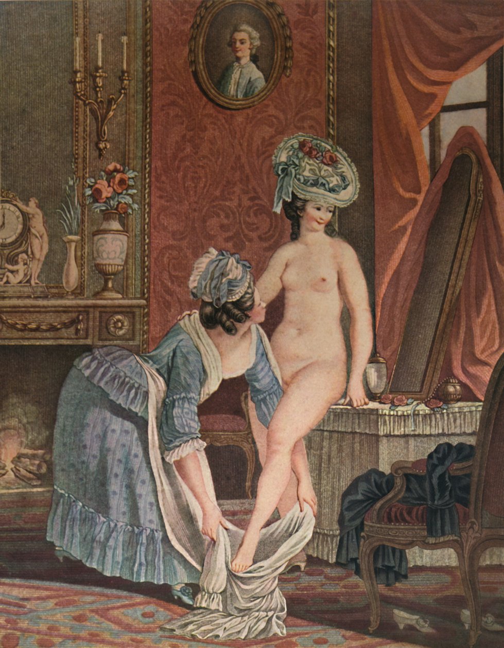 La Toilette, Baden, ca. 1765-1790, 1913 von Louis Marin Bonnet