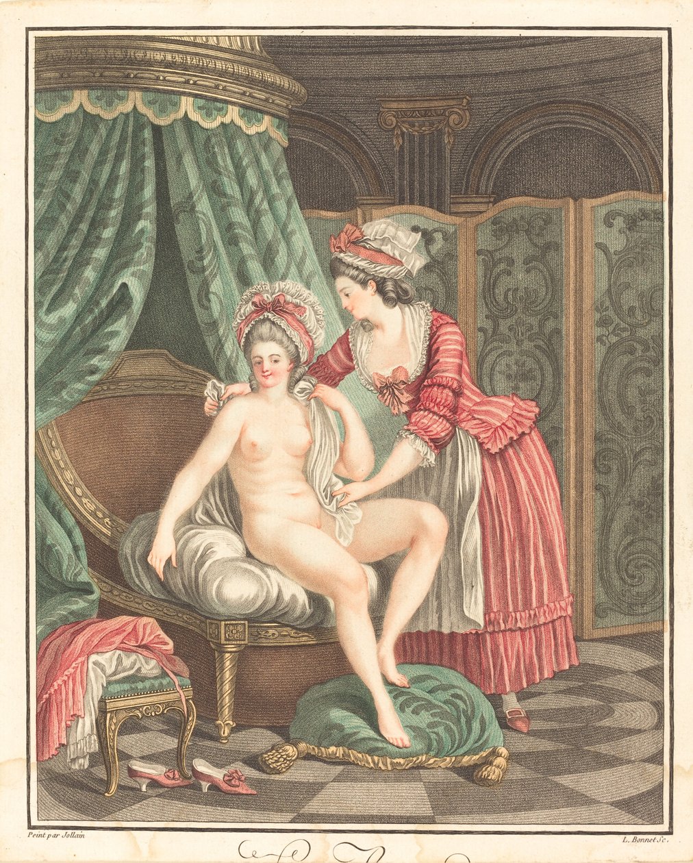 Das Bad von Louis Marin Bonnet