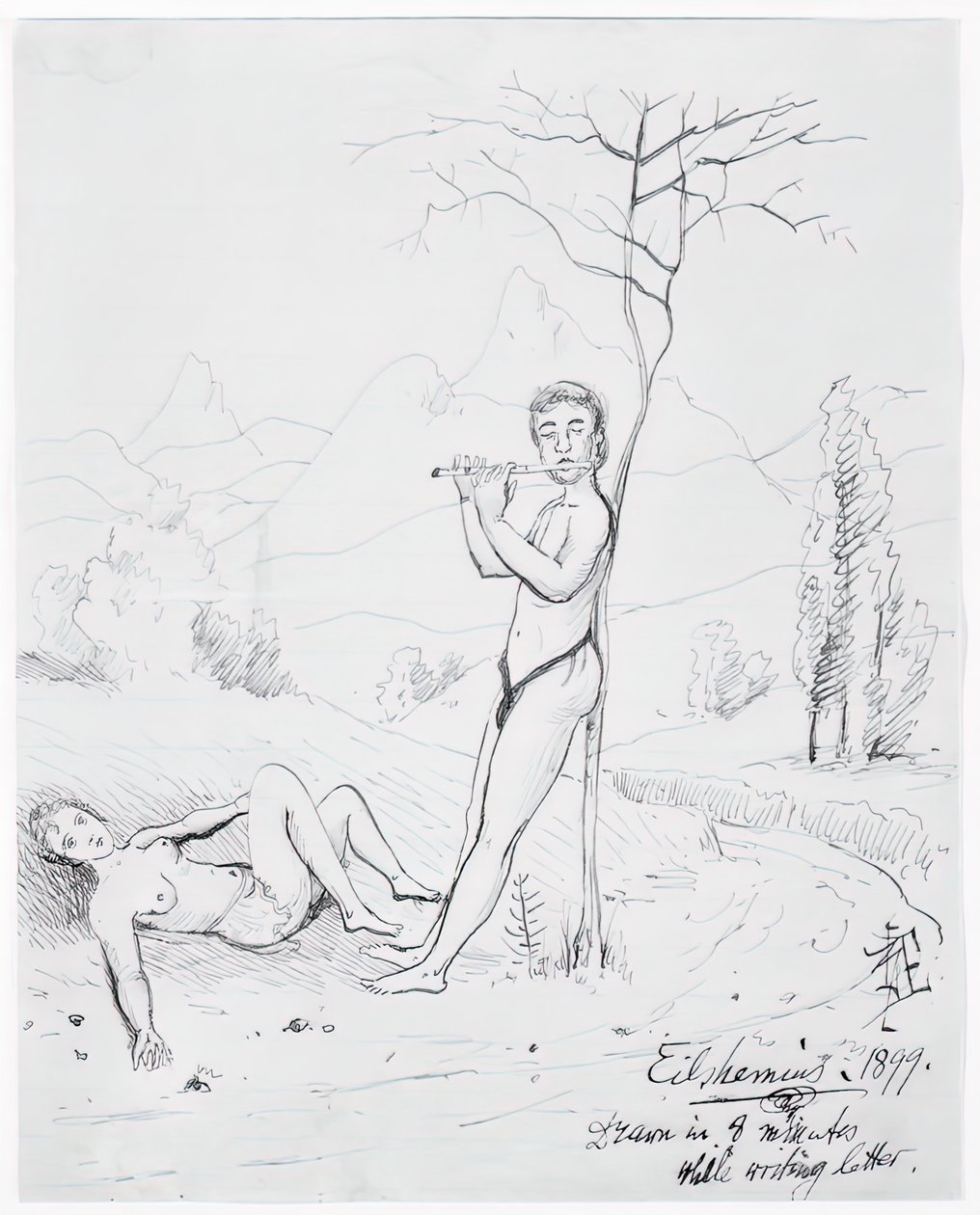 Pastorale, 1899 von Louis Michel Eilshemius