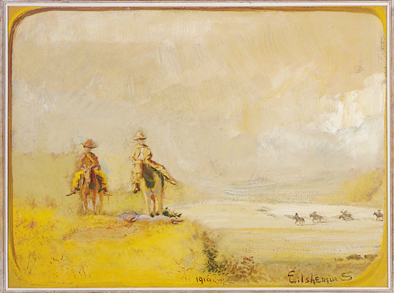 Pfadfinder zu Pferd von Louis Michel Eilshemius