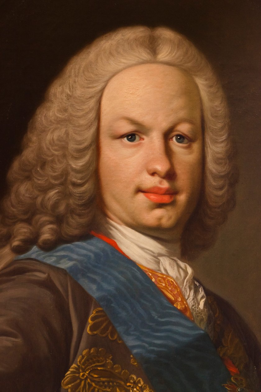Fernando VI (Detail) von Louis Michel van Loo