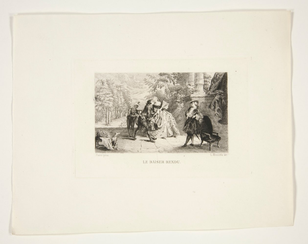 Der erwiderte Kuss von Louis Monzies
