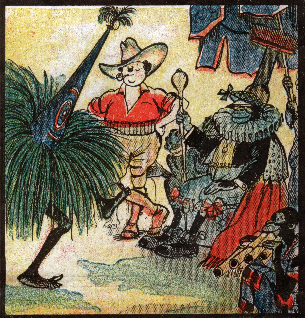 Nestor Fenleroc. (Illustration) von Louis Peltier