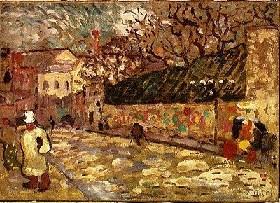 Mann auf Krücken von Louis Valtat
