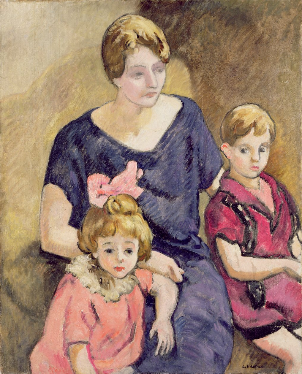 Mutter und Kinder von Louis Valtat