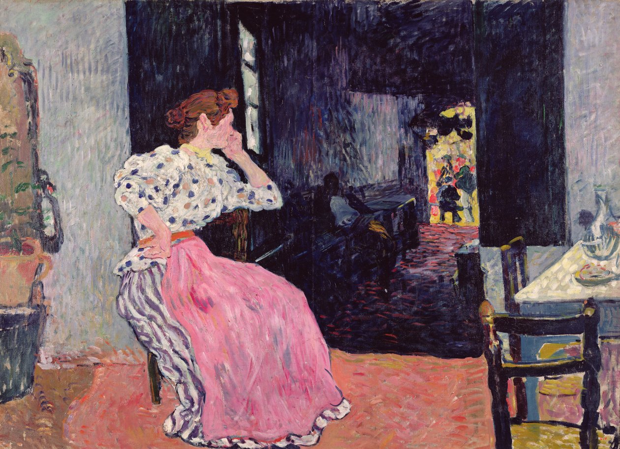 Frau im Kabarett von Louis Valtat