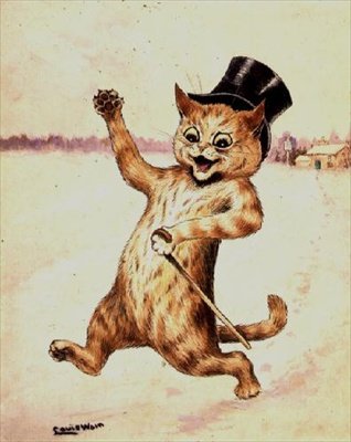 Top-Katze! von Louis Wain