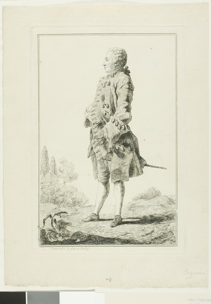 Peter Josef-Victor de Benseval von Louis de Carmontelle