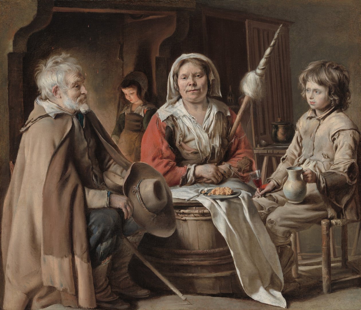 Bauerninterieur von Louis le Nain