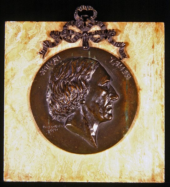 Porträt von Henry Irving von Louisa E. Blacker