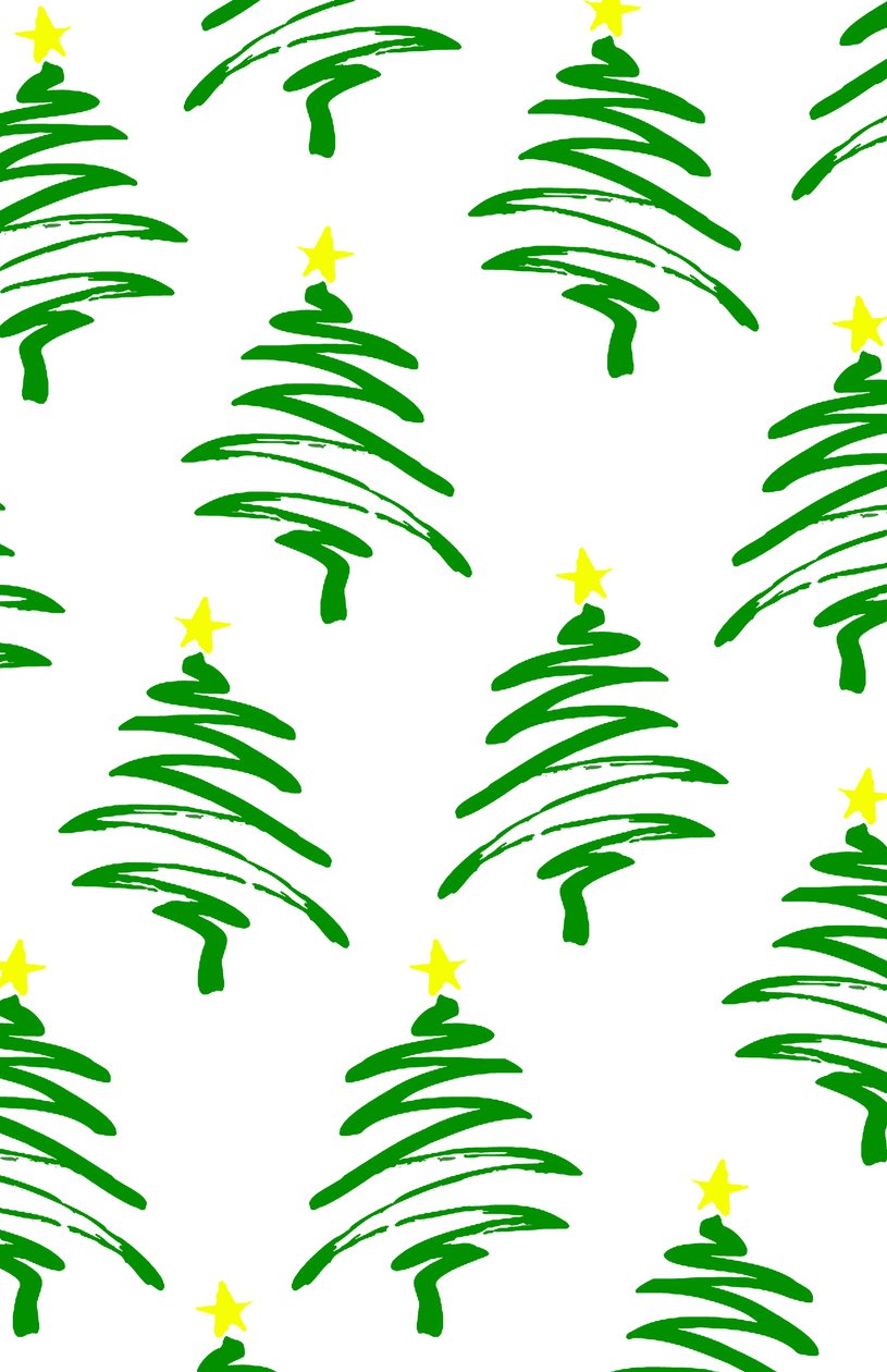 Funky Weihnachtsbäume von Louisa Hereford