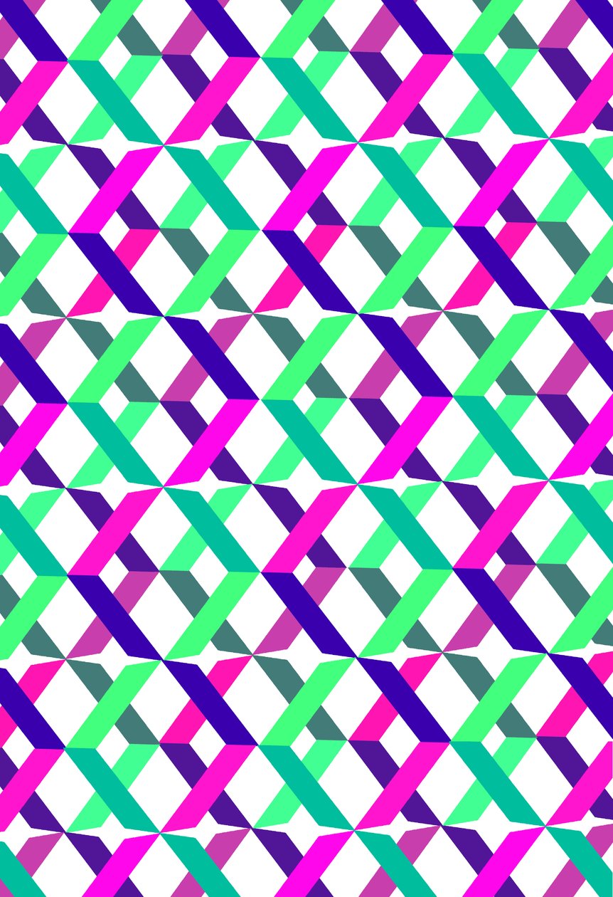 Geometrische Kreuze, 2014, Digitale Medien von Louisa Hereford