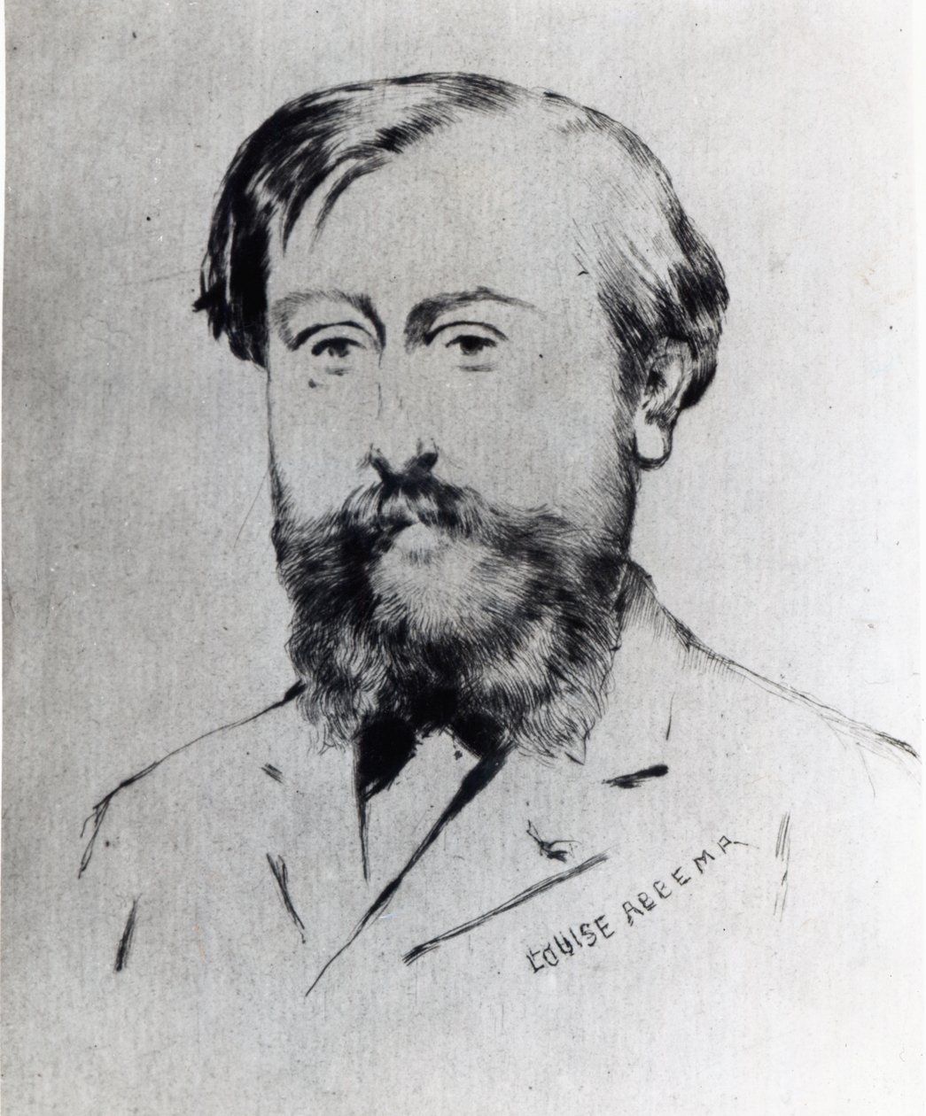 Leo Delibes von Louise Abbéma