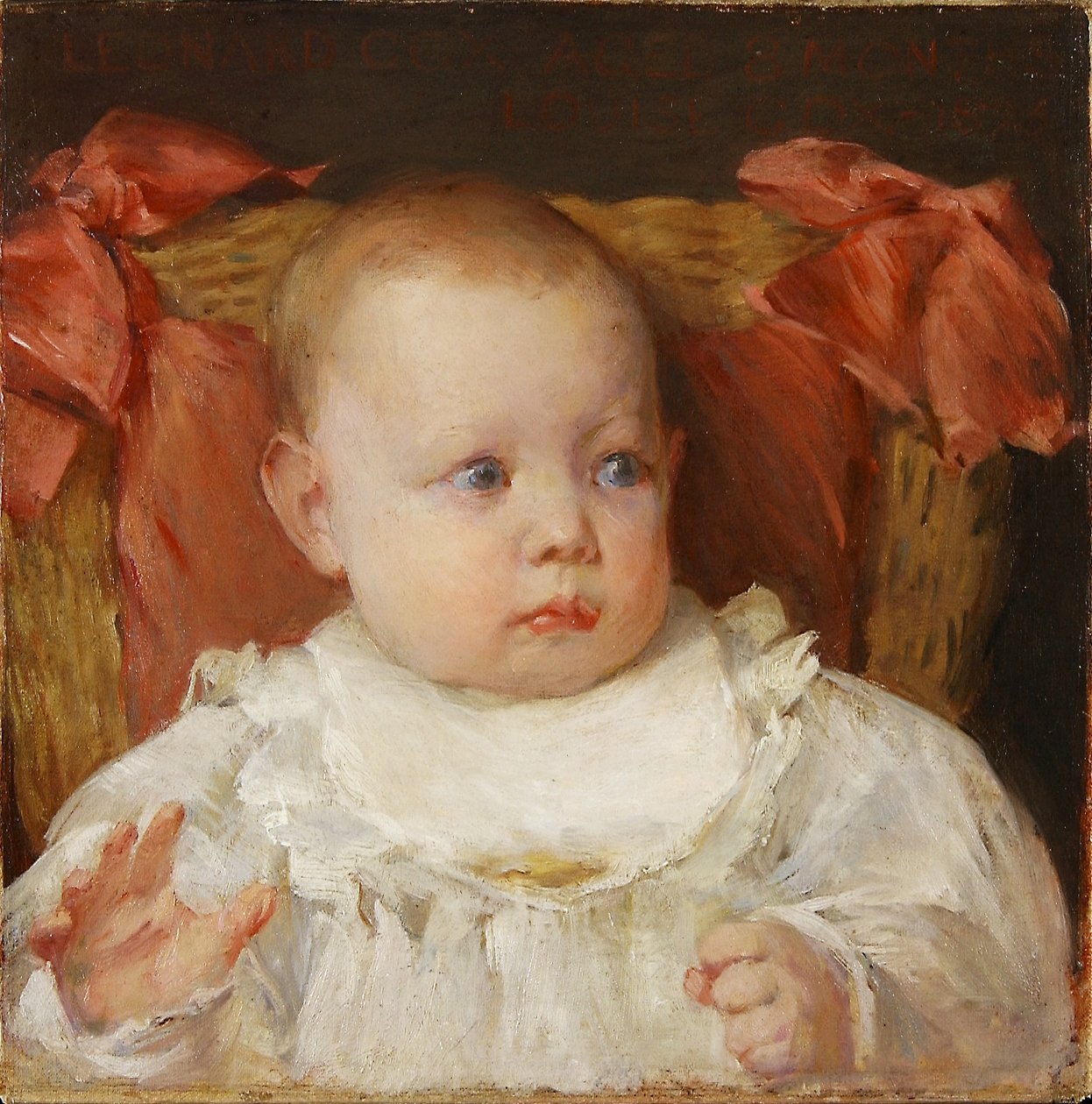 Porträt von Leonard Cox von Louise Cox