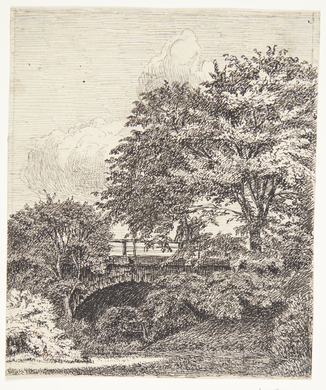 Brücke bei Hammershus von Louise Ravn Hansen