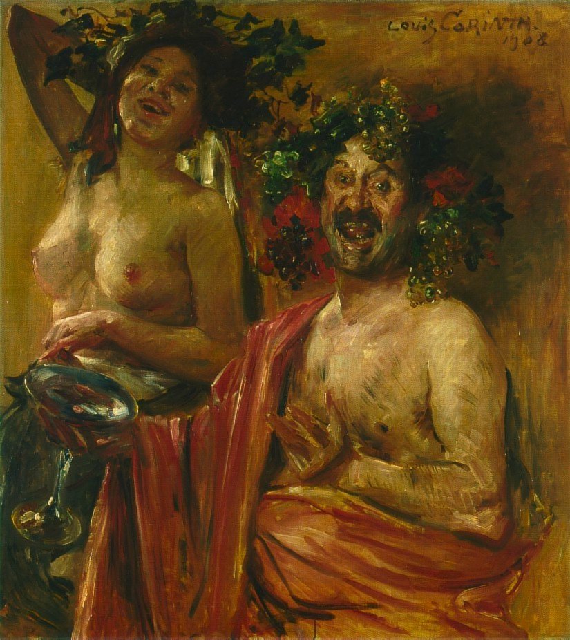 Bacchantenpaar von Lovis Corinth