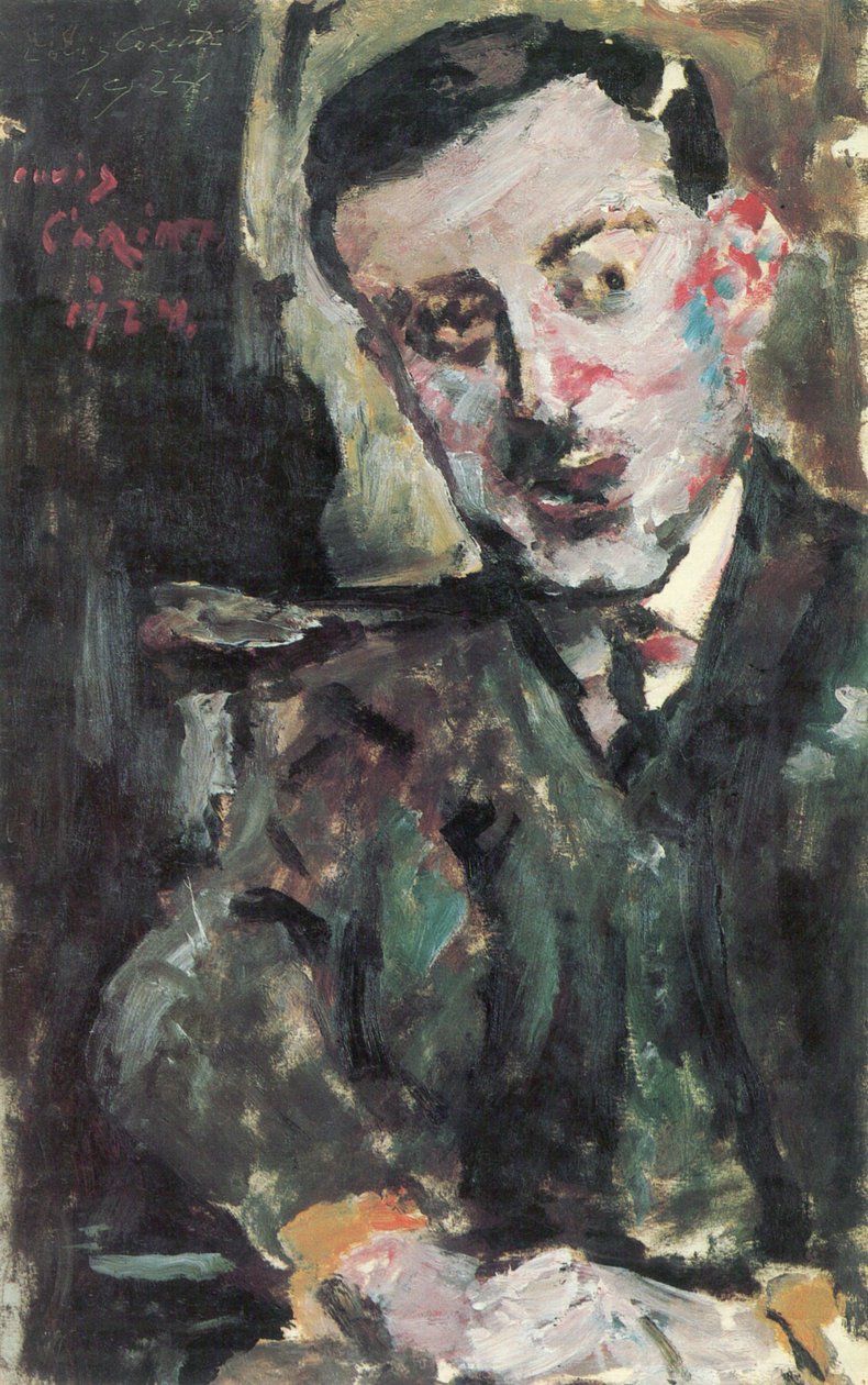 Dr. Arthur Rosin im Stuhl von Lovis Corinth