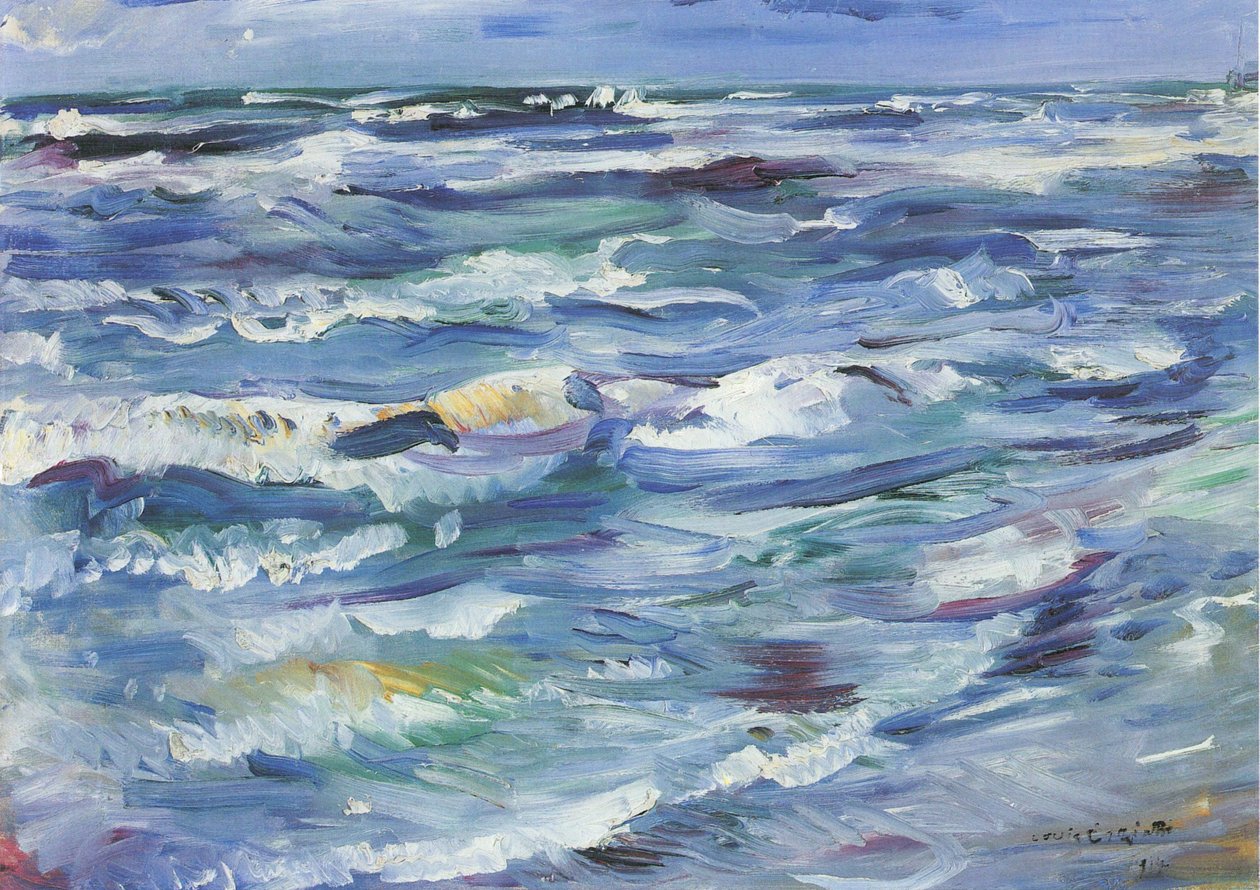 Meer bei La Spezia von Lovis Corinth