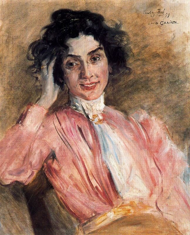 Porträt Centa Bren von Lovis Corinth