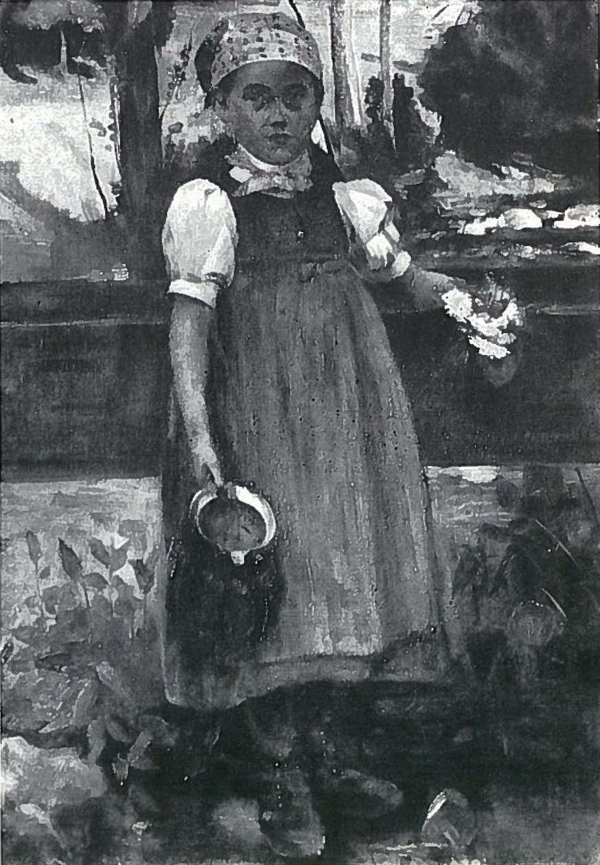 Schwarzwaldmädchen Marien von Lovis Corinth
