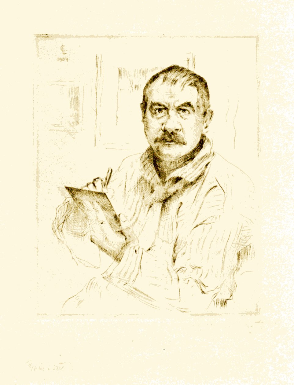 Selbstbildnis von Lovis Corinth