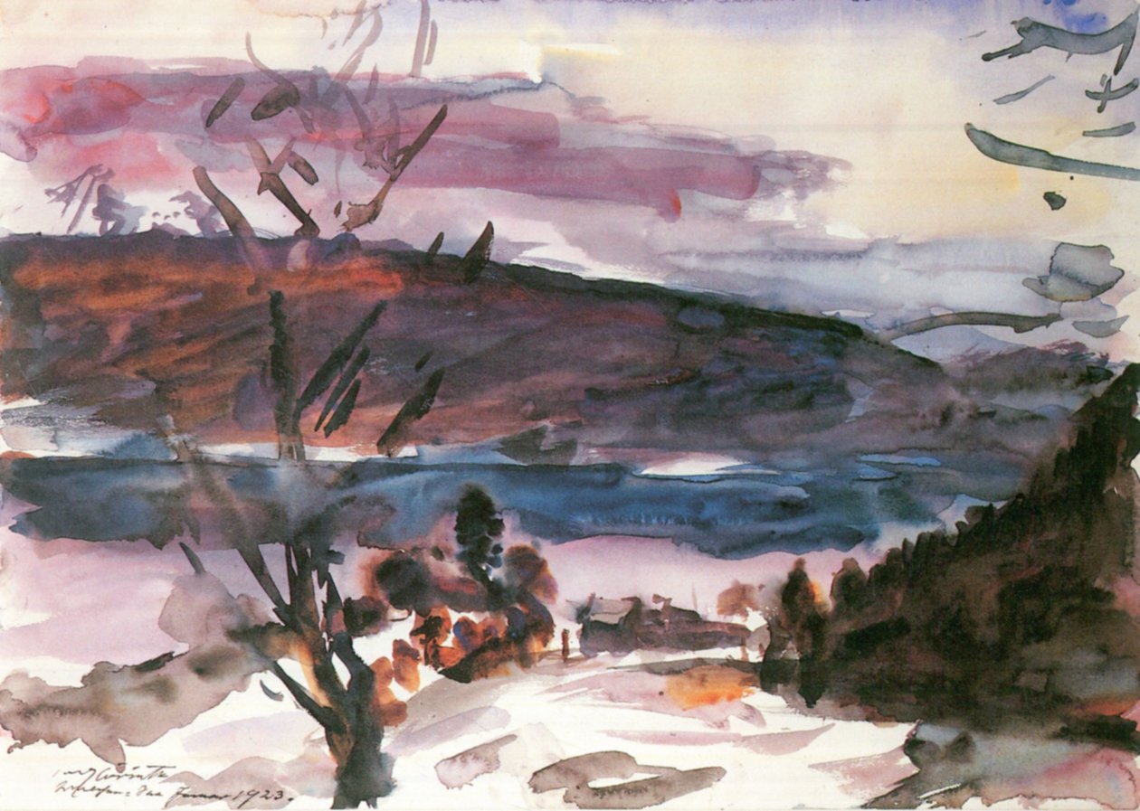 Walchenberg von Lovis Corinth