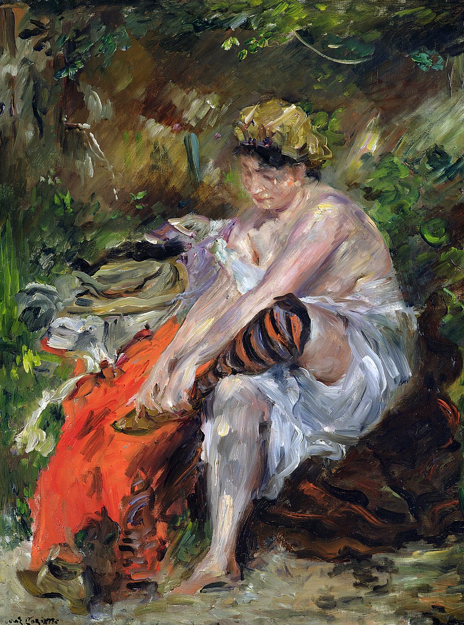 Nach dem Schwimmen, 1906 von Lovis Corinth