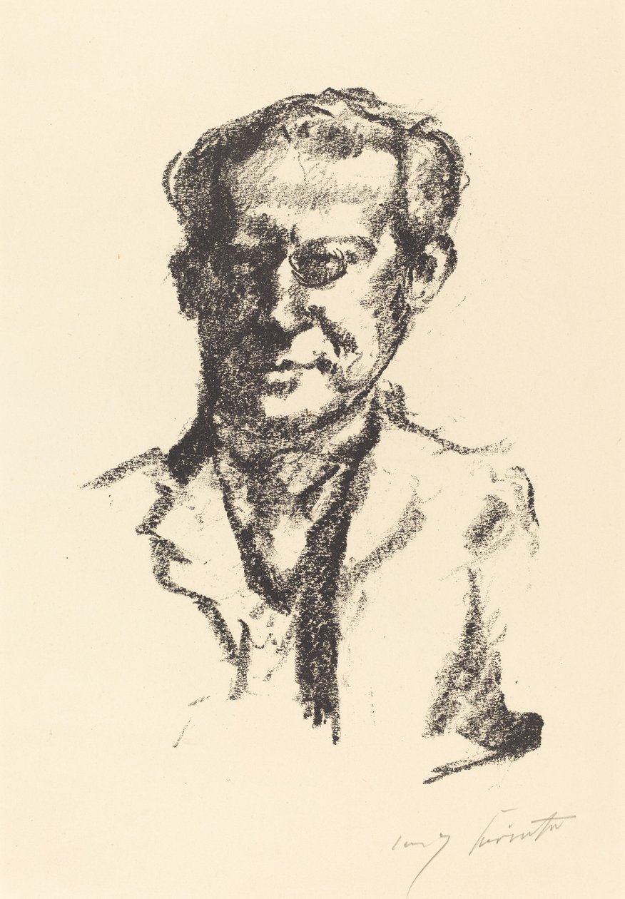 Arno Holz, 1922 von Lovis Corinth