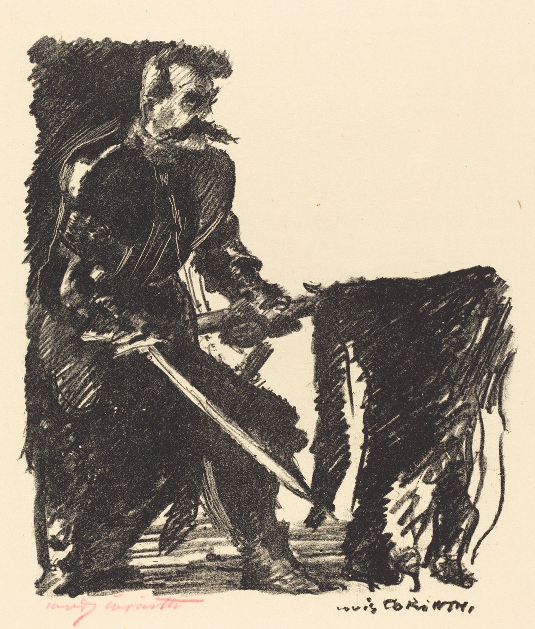 Bannerträger von Lovis Corinth