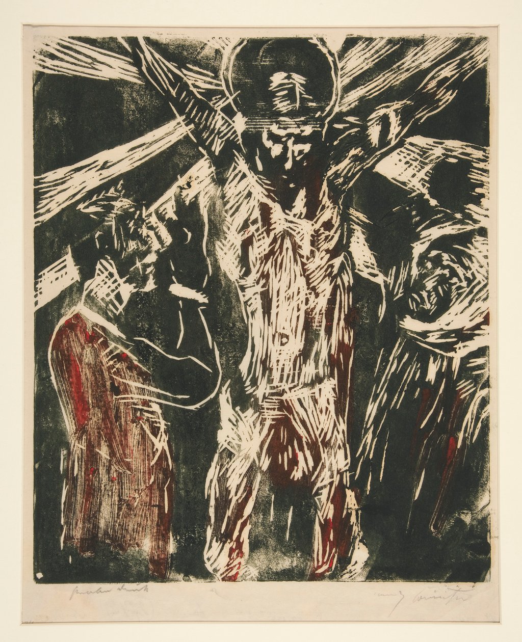 Christus am Kreuz von Lovis Corinth