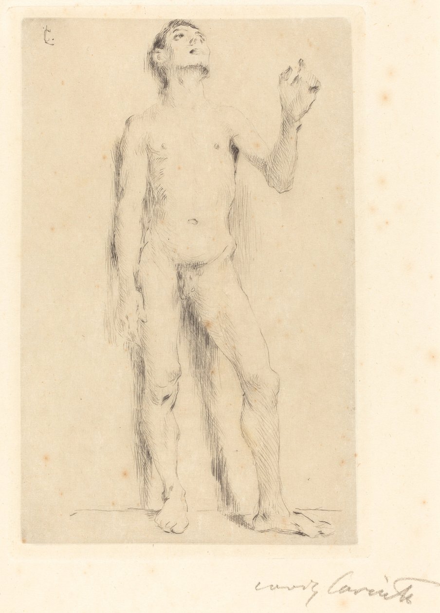 Jünglingsakt von Lovis Corinth