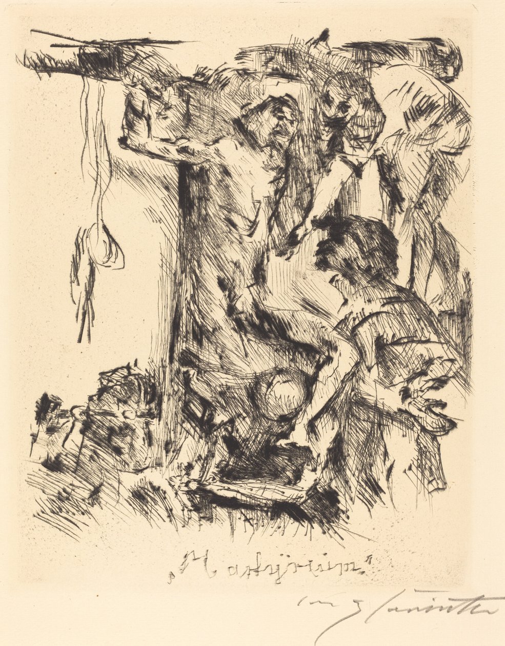 Martyrium von Lovis Corinth