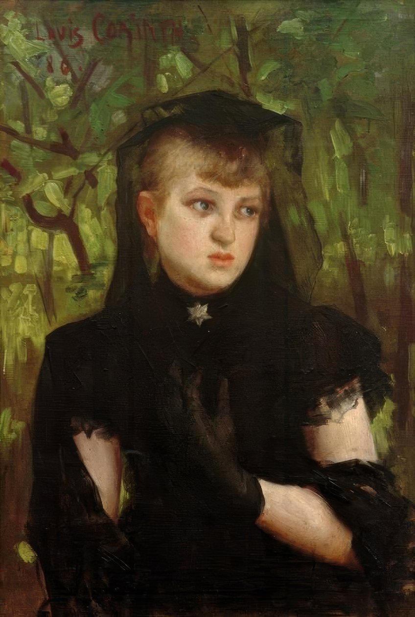 Porträt Frau Behn von Lovis Corinth