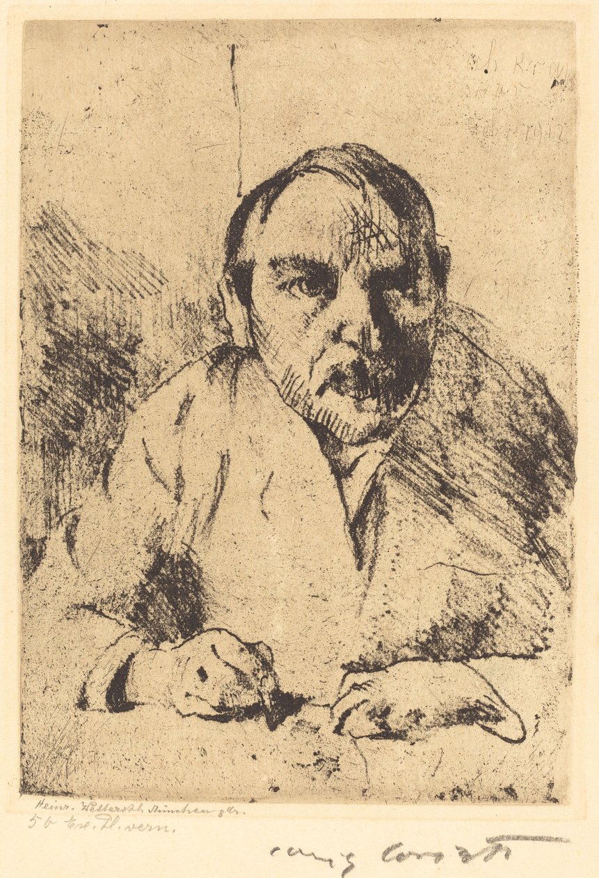 Selbstbildnis von Lovis Corinth