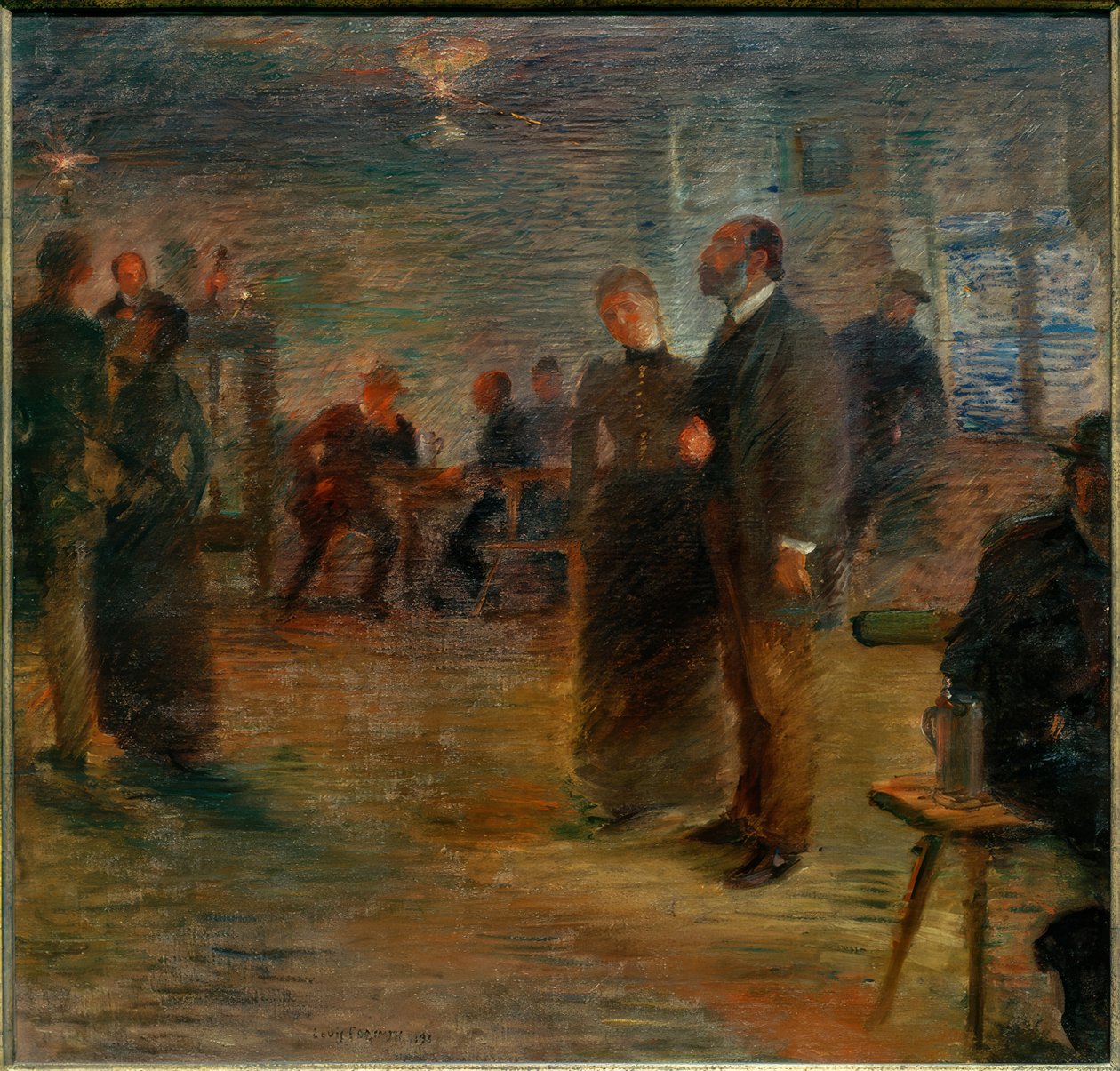 Tanzpause bei Leistikow von Lovis Corinth