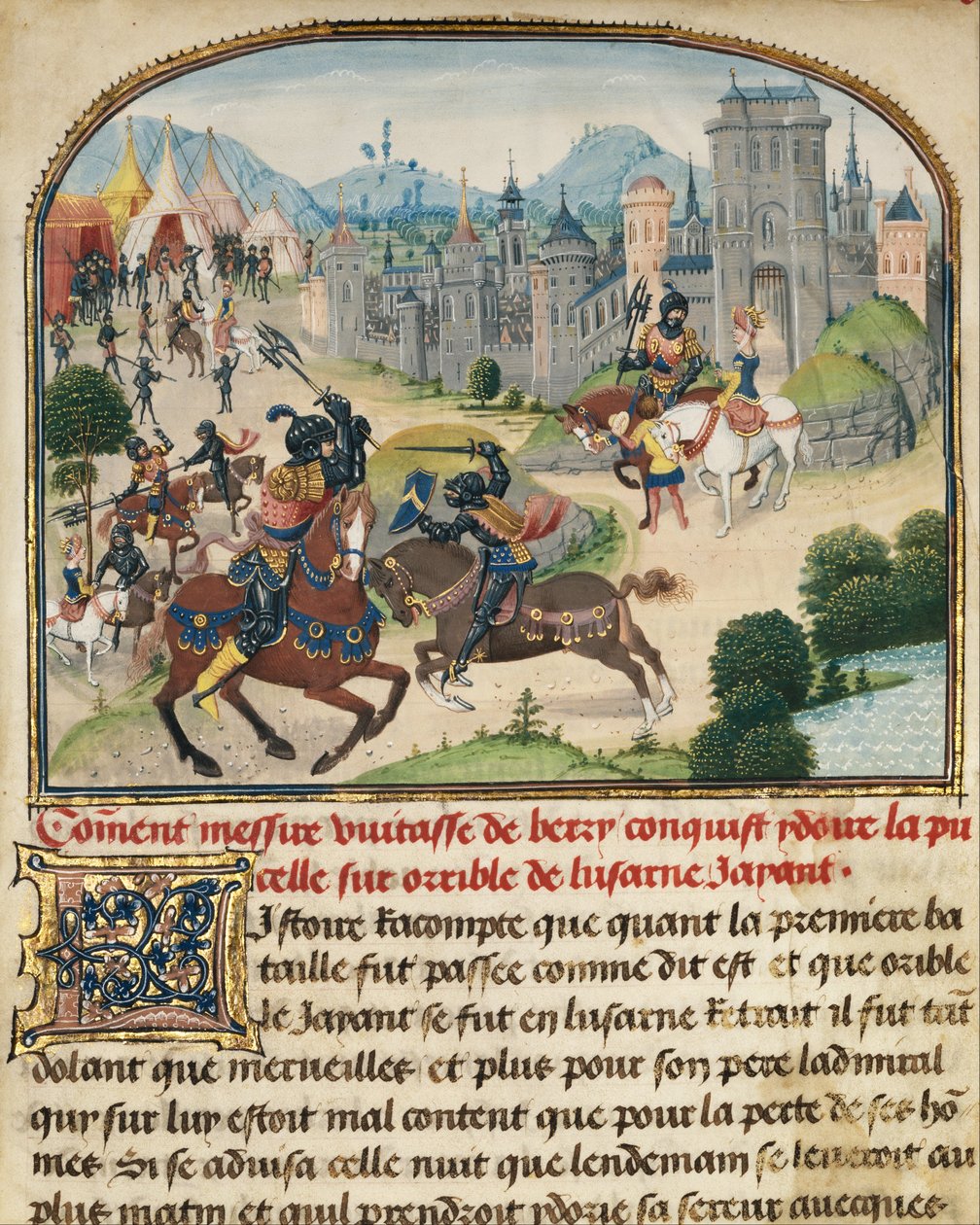 Die Entführung von Ydoire von Loyset Liedet