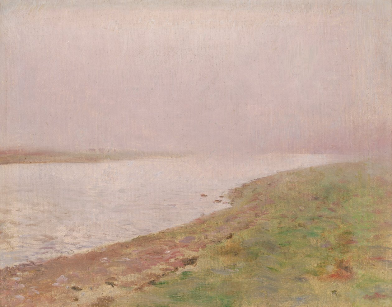 Fluss von Laszlo Mednyanszky
